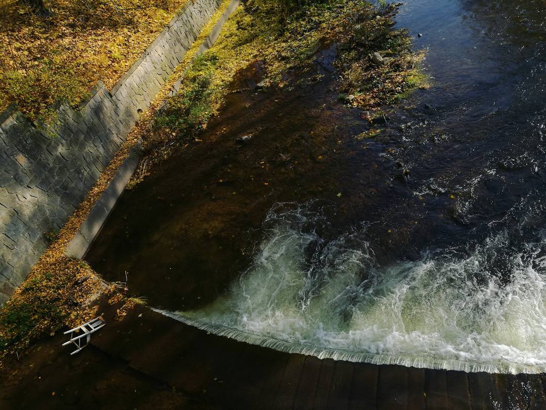 #autumn #river #czechrepublic #chair #nasvemmiste #contemporaryart #memory #isthisreallife #tridteodpad #shame #sun #walk #yellow #leaves #leaf #happy #nature #magicofnature