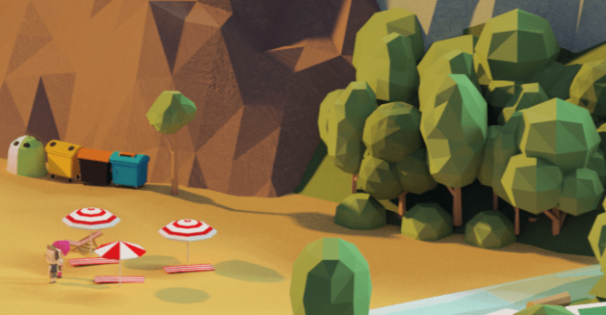 samosebou_kviz_lowpoly_priroda