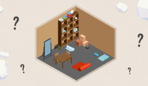 jarni_uklid_samosebou_stary_koberec_nabytek_knihy_prazdne_tonery_zrcadlo_textil