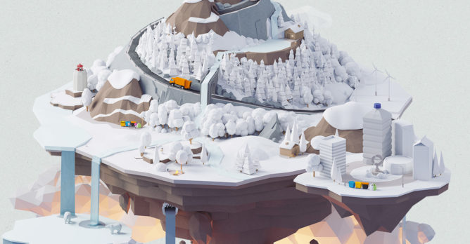 zimni_krajina_low_poly_samosebou