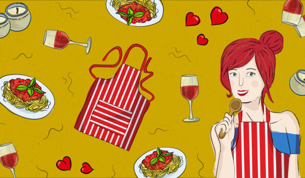 diva_sklenky_na_vino_srdce_zastera_svicky_vecere_talir_testoviny