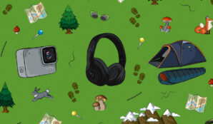 gopro_sluchatka_stan_spacak_houby_stromy_liska_stopy_mapa_turistika_cistou_prirodou_soutez