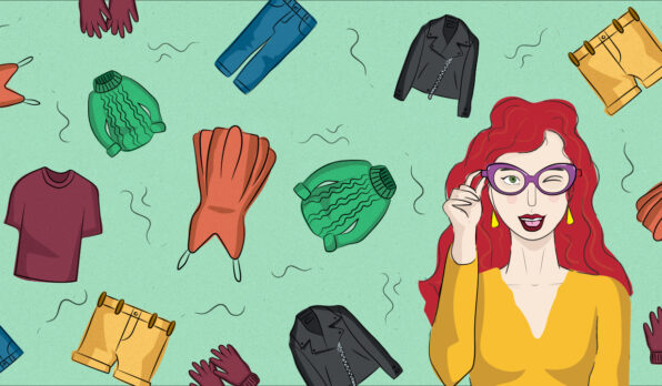 diva_obleceni_saty_seconhand_sortky_svetr_rukavice