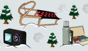 zimni_kviz_sanky_outdoorova_kamera_termoska_stanley_kazeta_caju_snih